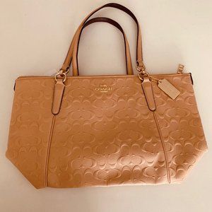 Brand New Beige Coach Bag!